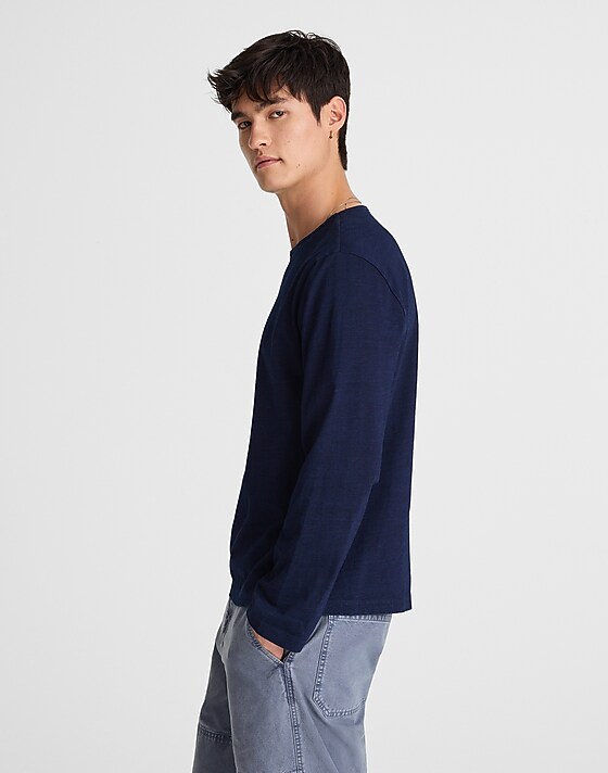 Madewell The Vintage Boatneck Tee Indigo