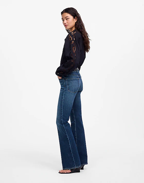Madewell The Vintage Flare Jean Larkwood Wash