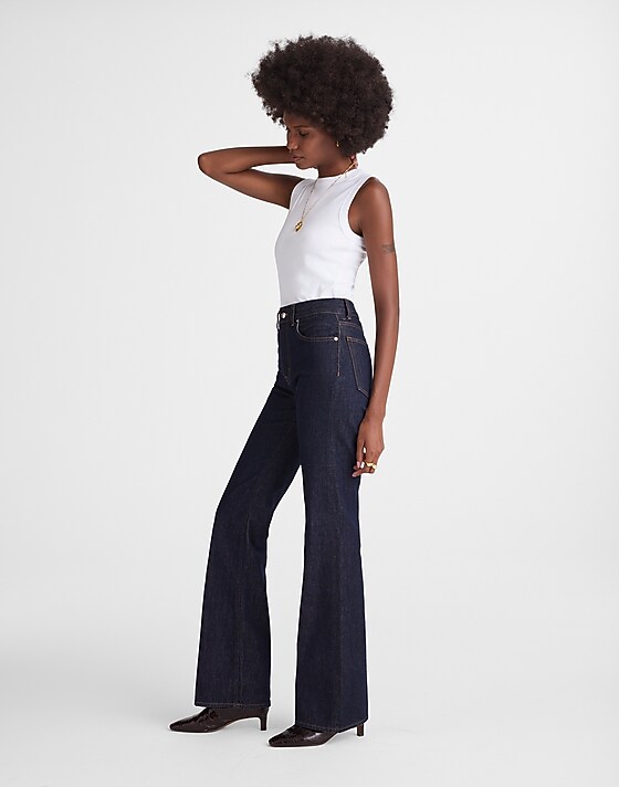 Madewell The Vintage Flare Jean Rinse Wash