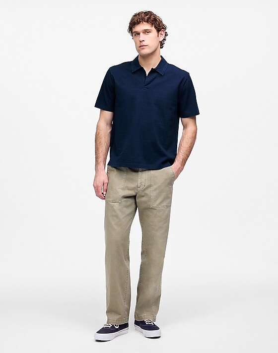 Madewell The Vintage Polo Indigo