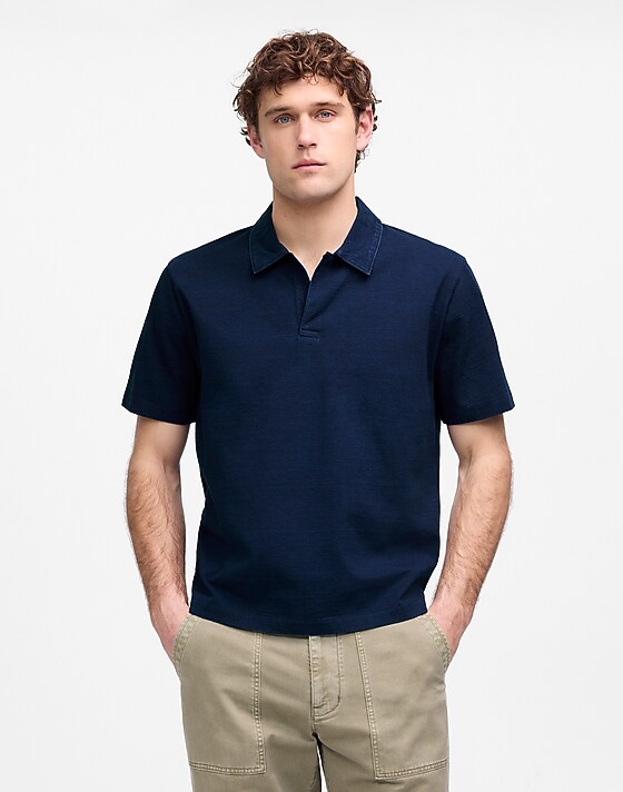 madewell The Vintage Polo indigo