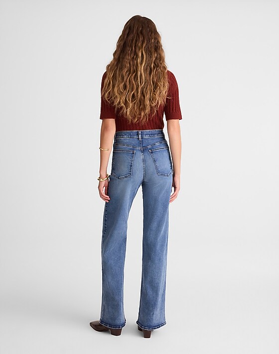 Madewell The Wide-Leg Jean Fairlawn Wash