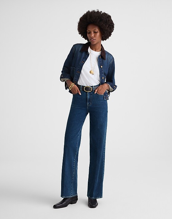 madewell The Wide-Leg Jean pattson wash