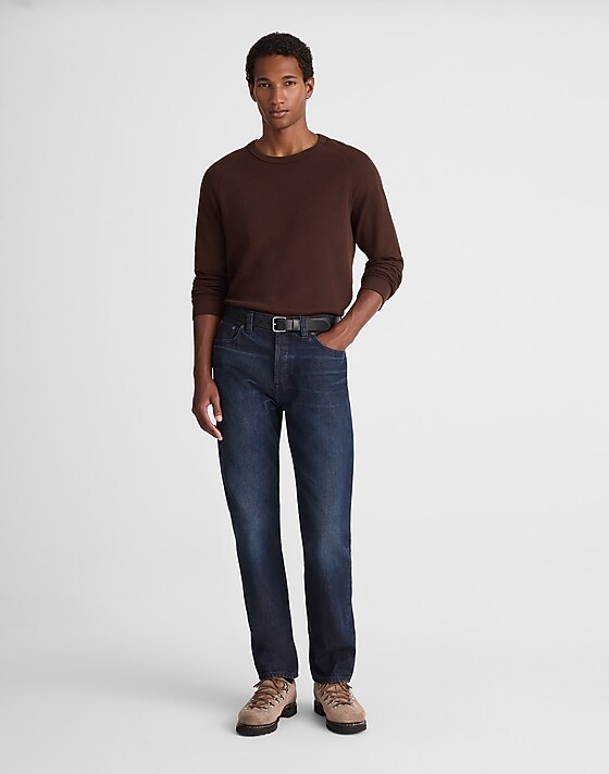 Madewell Thermal Long-Sleeve Tee Coffee Bean