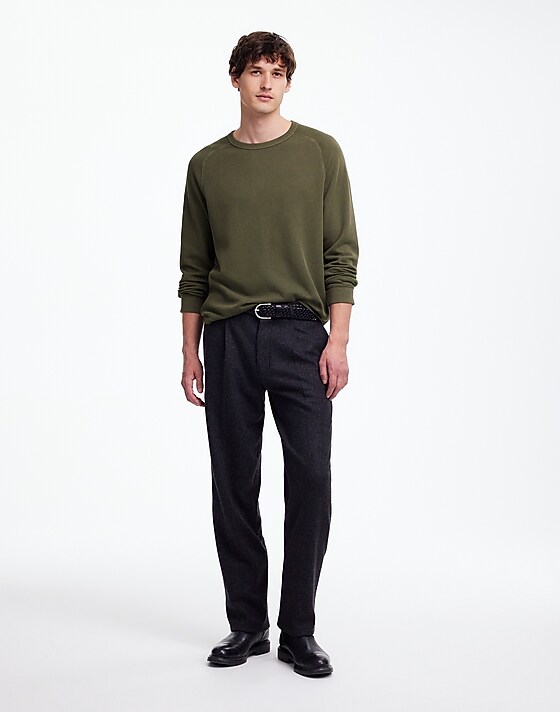 Madewell Thermal Long-Sleeve Tee Dried Olive