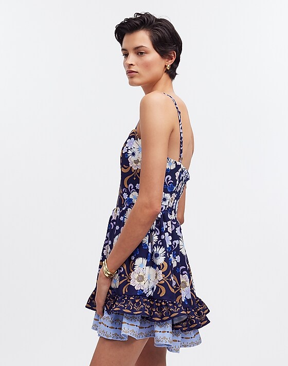 Madewell Madewell X Agua Bendita Isadora Mini Dress Multi