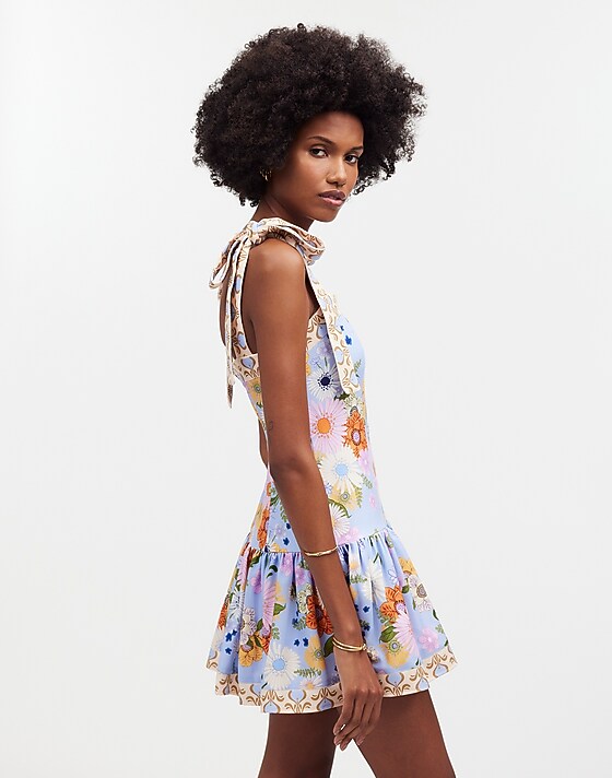 Madewell Madewell X Agua Bendita Joaquina Mini Dress Multi
