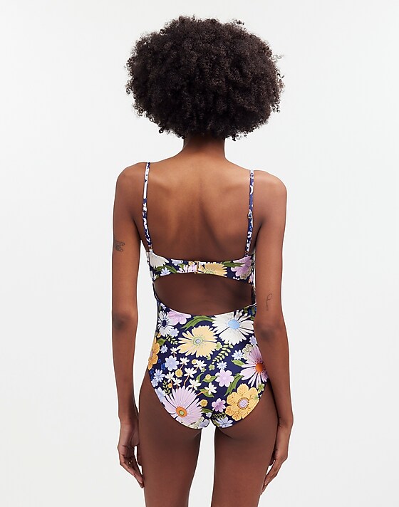 Madewell Madewell X Agua Bendita Petra One-Piece Swimsuit Multi