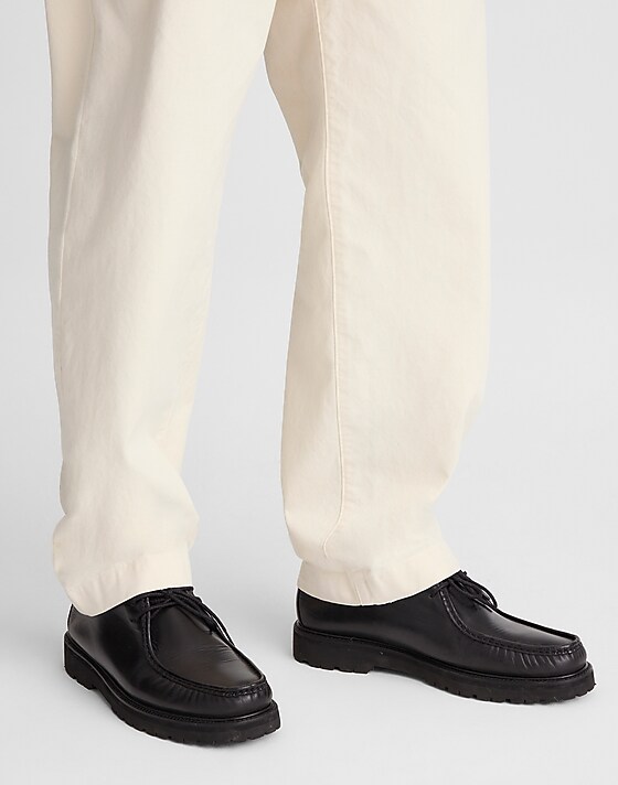 Madewell Madewell X G.H.BASS Wallace Leather Moc Black