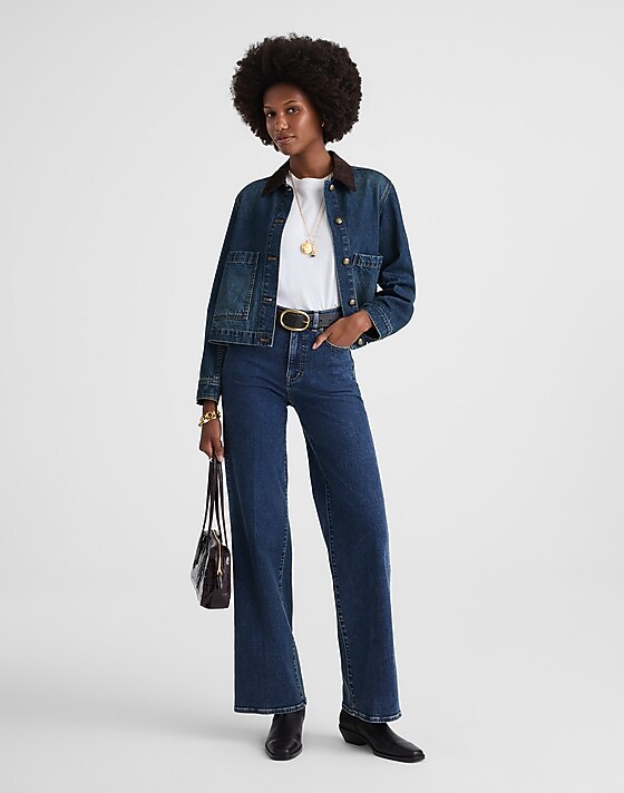 Madewell Madewell X Kaihara Denim Chore Jacket Enright Wash