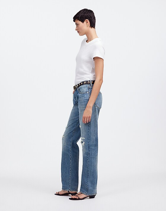 Madewell Madewell X Kaihara Denim Dean Easy Straight Jean In Greenburg Wash Greenburgh Wash