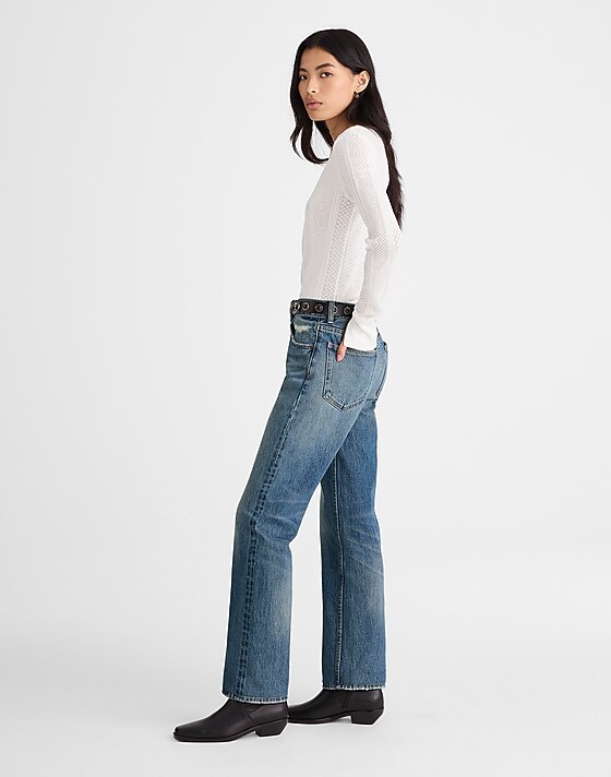 Madewell Madewell X Kaihara Denim Dean Easy Straight Jean Millington Wash