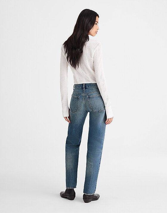 Madewell Madewell X Kaihara Denim Dean Easy Straight Jean Millington Wash