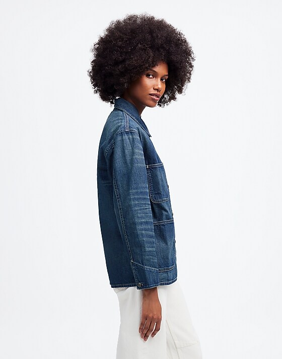 Madewell Madewell X Kaihara Denim Jacket In Terrell Wash Terrell Wash