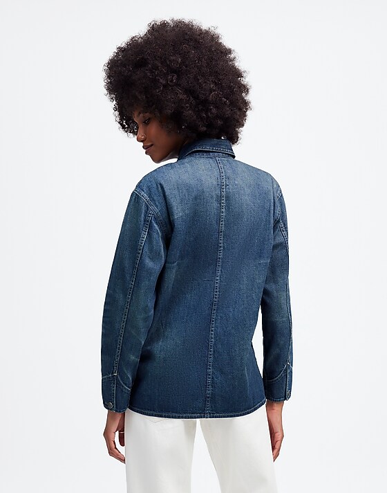 Madewell Madewell X Kaihara Denim Jacket In Terrell Wash Terrell Wash