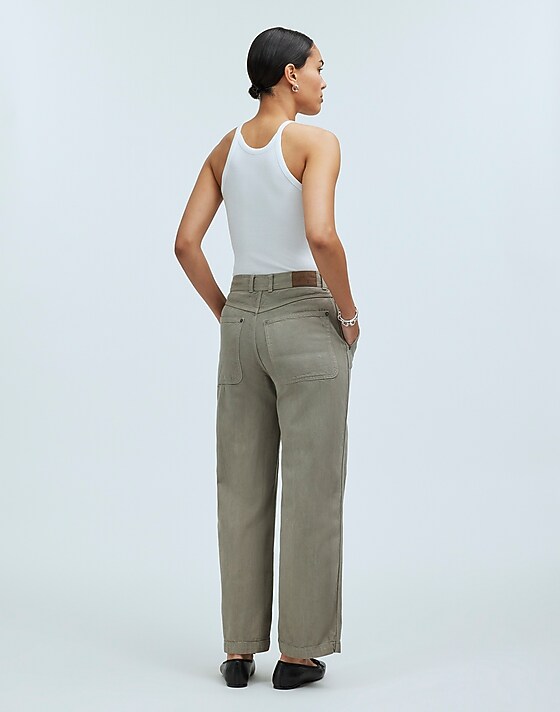 Madewell Madewell X MN Dye Studio Perfect Vintage Wide-Leg Carpenter Jean Distant Surplus