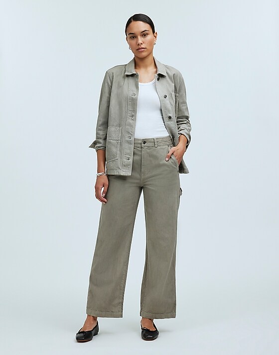 madewell Madewell x MN Dye Studio Perfect Vintage Wide-Leg Carpenter Jean distant surplus