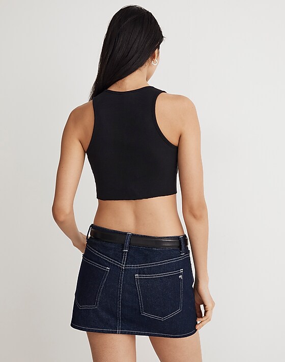 Madewell Madewell X Molly Dickson 3-Pack Tank Set Black White Grey