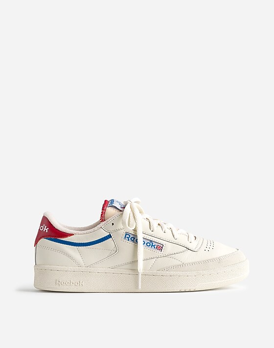 Madewell Madewell X Reebok® Club C 85 Sneakers Chalk Optimum Blue Flash Red
