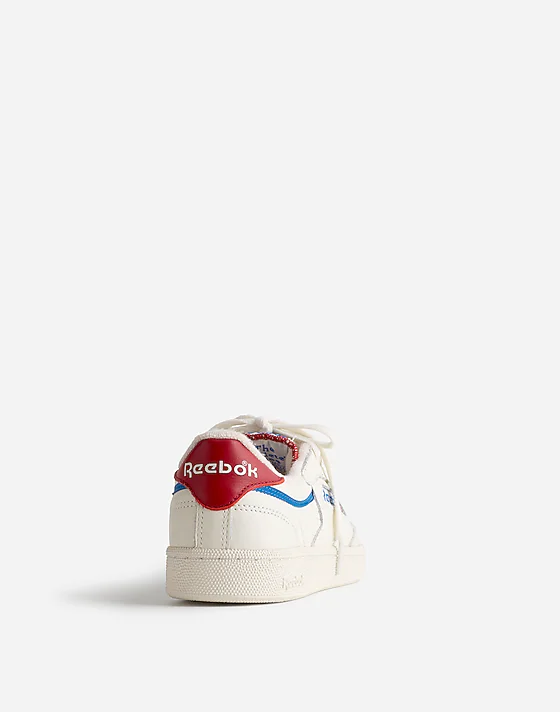 Madewell Madewell X Reebok® Club C 85 Sneakers Chalk Optimum Blue Flash Red
