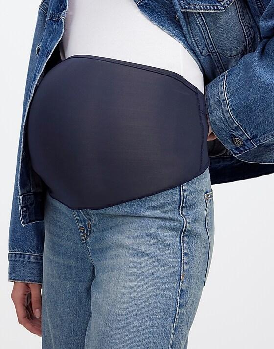 Madewell Maternity Over-the-Belly Superwide-Leg Jeans In Billings Wash: Airy Denim Edition Billings Wash