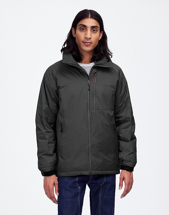 madewell Nanga® Aurora Tex Stand Collar Down Jacket m grey