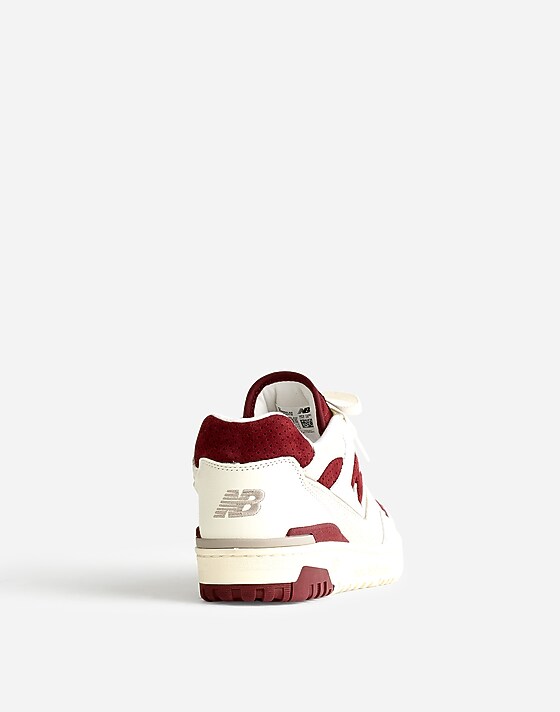 Madewell New Balance® 550 Sneakers Sea Salt Classic Crimson
