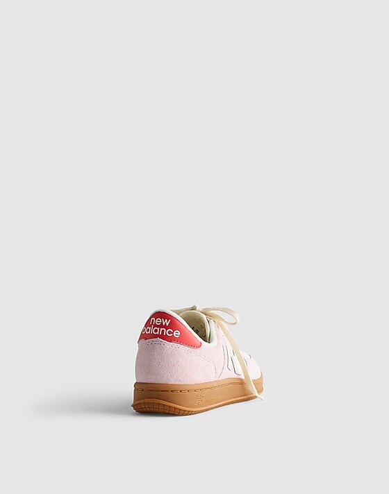 Madewell New Balance® T500 Sneakers Rose Sugar Blast Red Angora