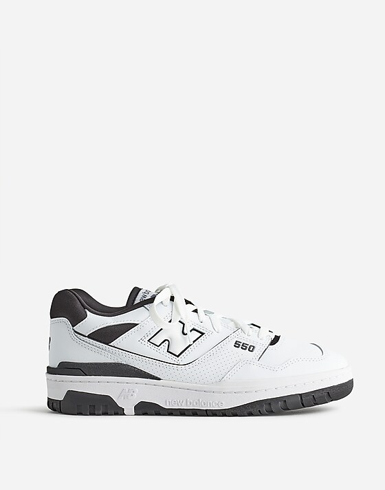 madewell New Balance® Unisex 550 Sneakers white black