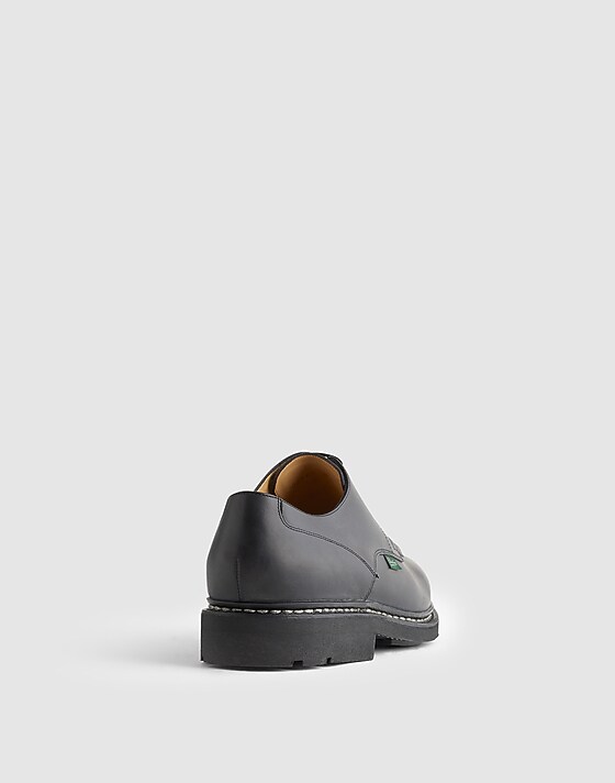 Madewell Paraboot Chambord Leather Derby Shoes Black