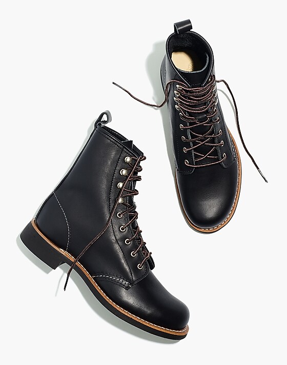 Madewell Red Wing® Silversmith Lace-Up Boots Black Boundary