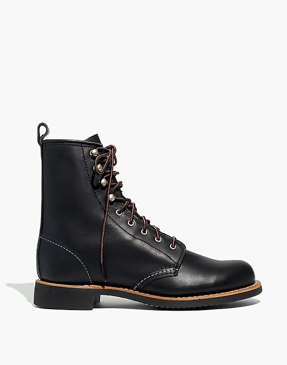 madewell Red Wing® Silversmith Lace-Up Boots black boundary
