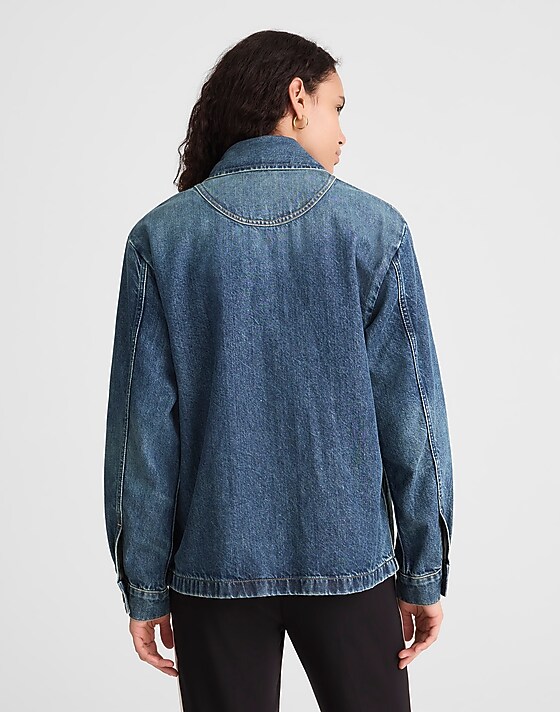 Madewell Relaxed Chore Jacket In Greendale Wash Greendale Wash