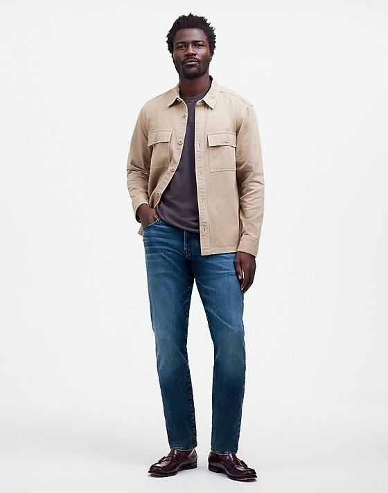 madewell Slim Jeans: Airy Stretch Denim Edition myrna wash