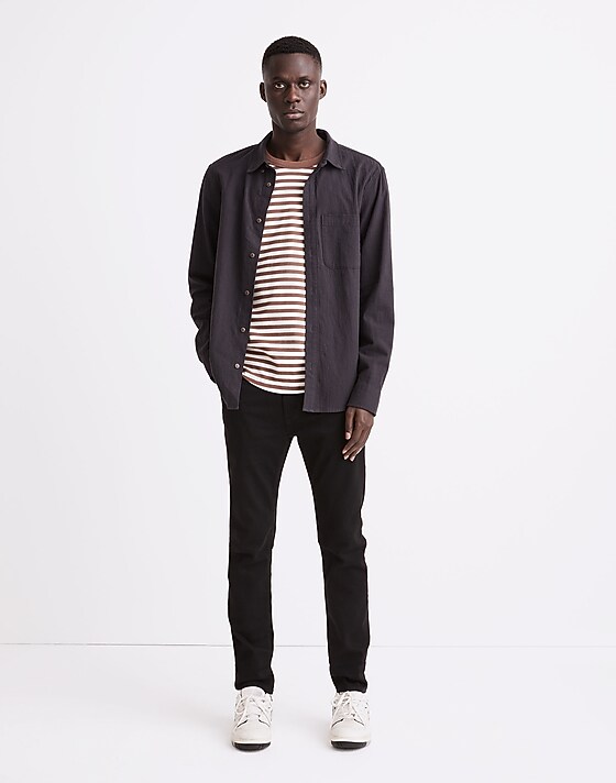 madewell Slim Jeans: COOLMAX® Denim Edition bainhart wash