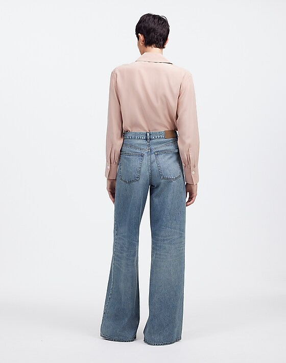 Madewell Superwide-Leg Jeans: Airy Denim Edition Billings Wash