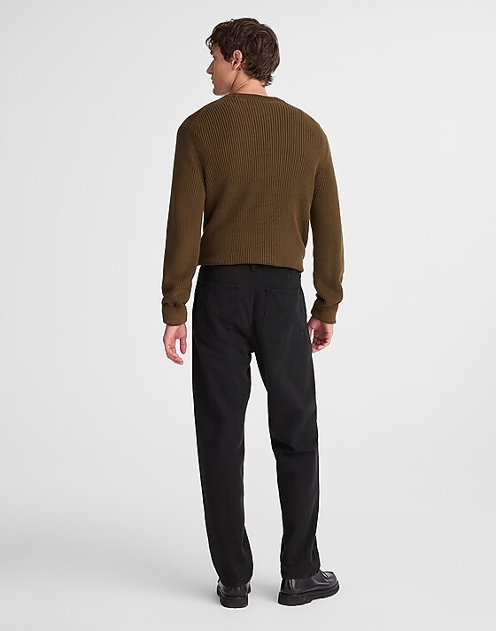 Madewell The 1991 Loose Straight Jean Obsidian Blue