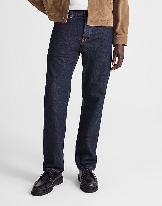 Madewell The 1991 Straight-Leg Jean In Japanese Denim Rinse Wash