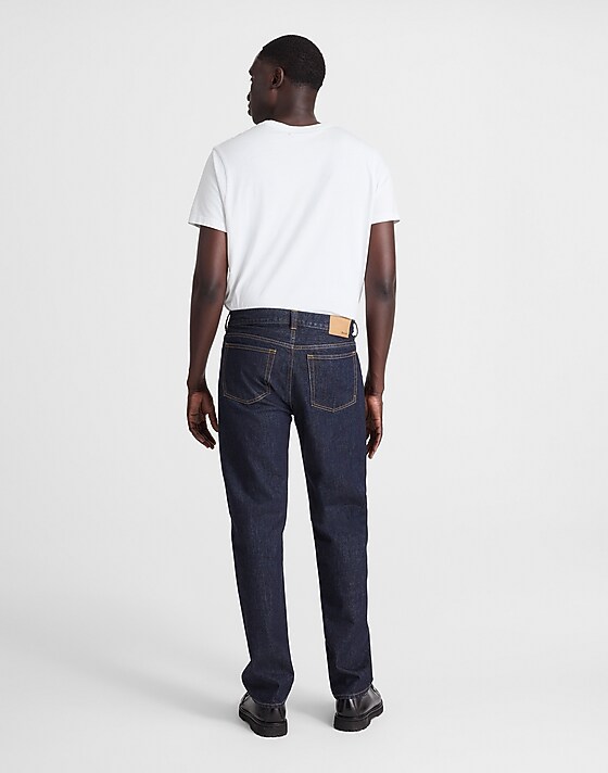 Madewell The 1991 Straight-Leg Jean In Japanese Denim Rinse Wash