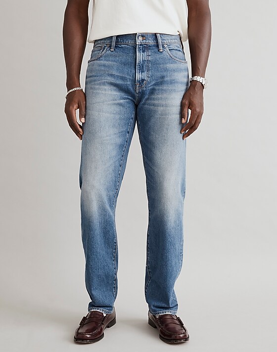 Madewell The 1991 Straight-Leg Selvedge Jean In Norwood Wash Norwood Wash