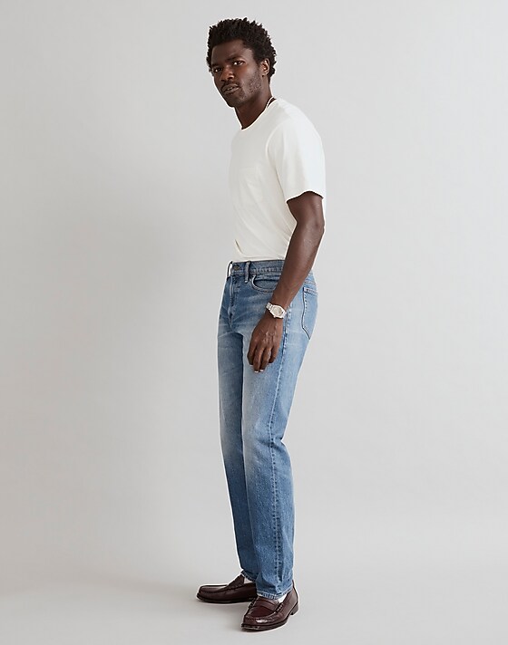 Madewell The 1991 Straight-Leg Selvedge Jean In Norwood Wash Norwood Wash