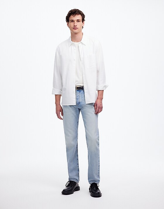 madewell The 1991 Straight-Leg Selvedge Jean kentfield wash