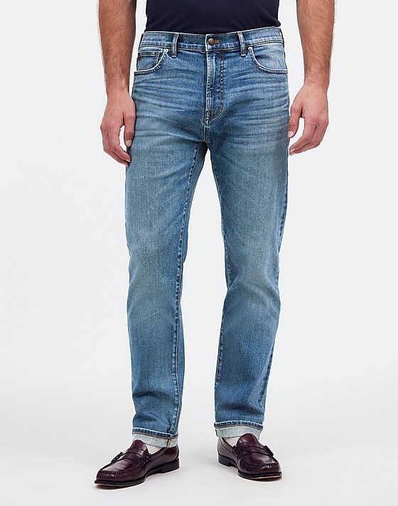 Madewell The 1991 Straight-Leg Stretch Selvedge Jean Barrington Wash