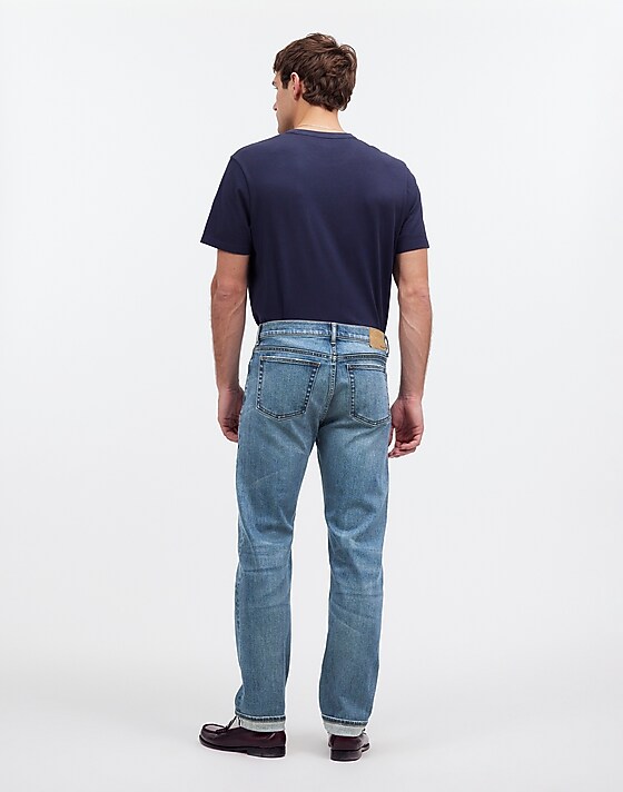 Madewell The 1991 Straight-Leg Stretch Selvedge Jean Barrington Wash