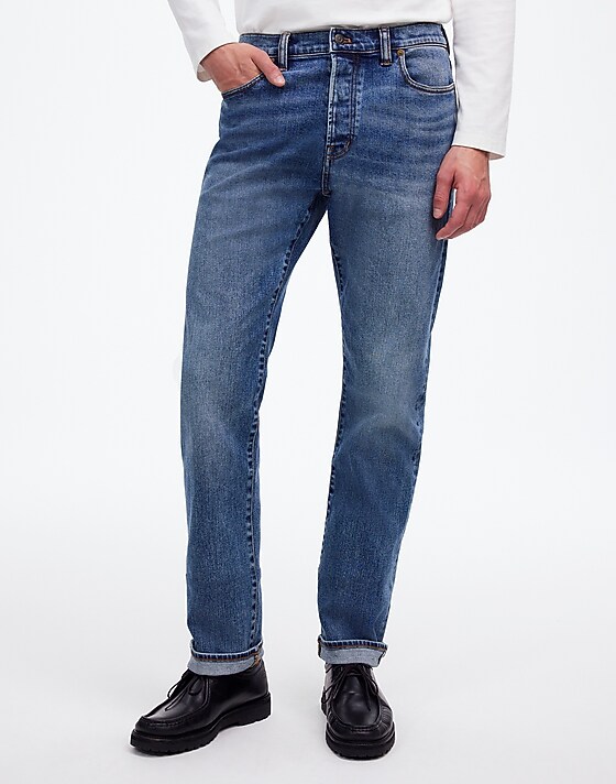 Madewell The 1991 Straight-Leg Stretch Selvedge Jean Berkeley Wash