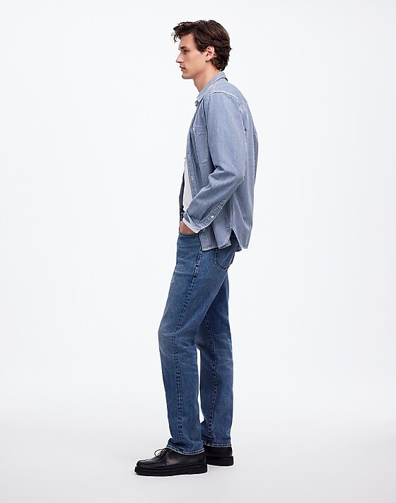 Madewell The 1991 Straight-Leg Stretch Selvedge Jean Berkeley Wash