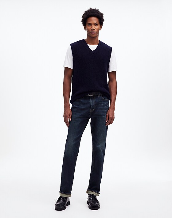 madewell The 1991 Straight-Leg Stretch Selvedge Jean kinney wash