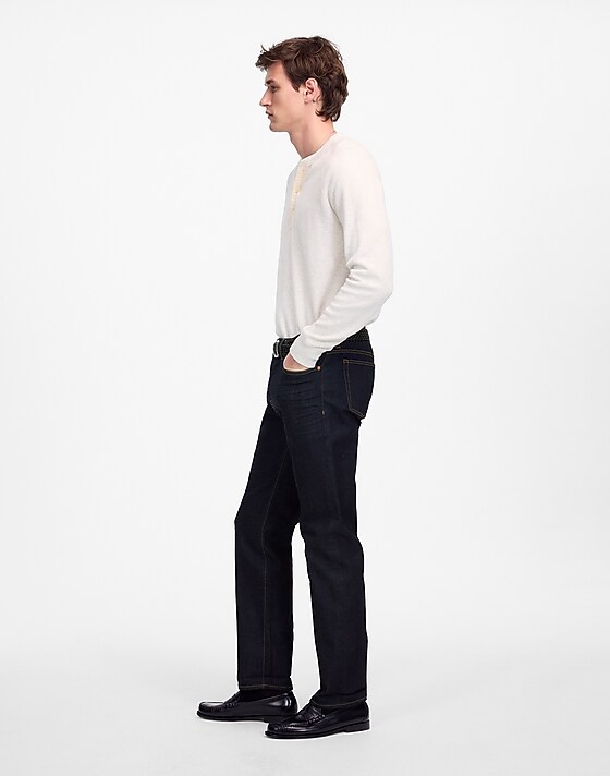 Madewell The 1991 Straight-Leg Stretch Selvedge Jean Resin Rinse Wash