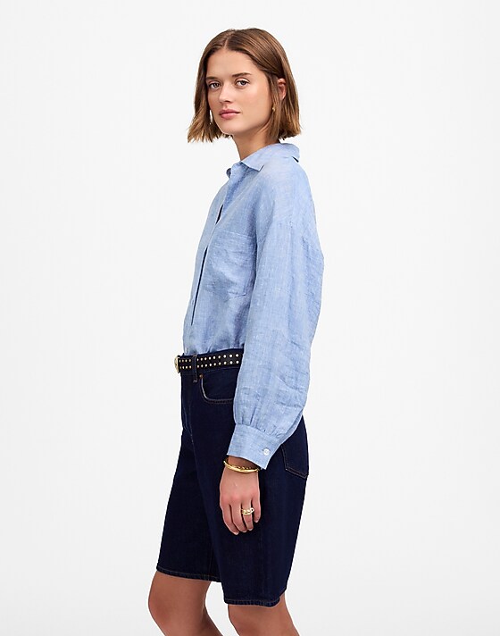 Madewell The 1997 Denim Bermuda Short Bronxville Wash