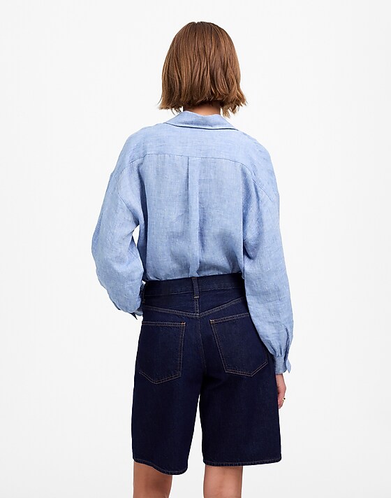 Madewell The 1997 Denim Bermuda Short Bronxville Wash